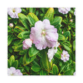 Luxury Pink Floral Canvas Wall Art – Elegant Botanical Nature Print