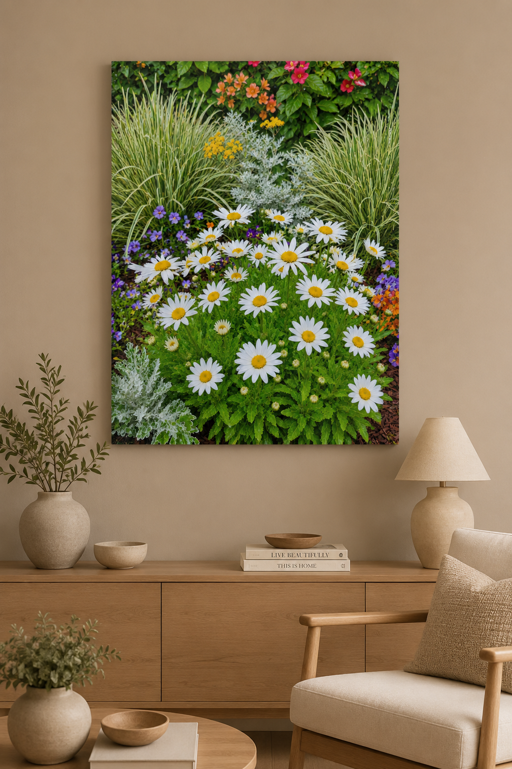 Sunlit Daisies