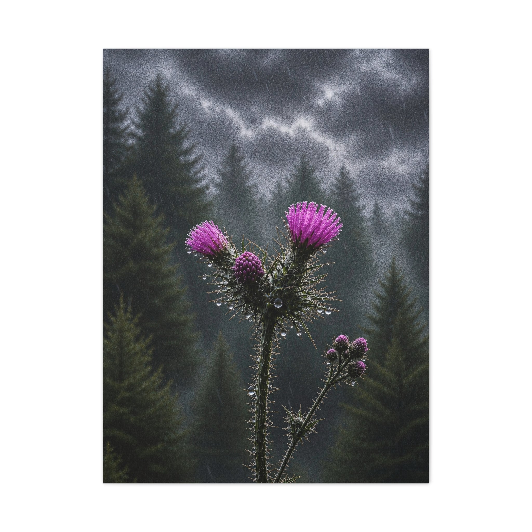 Thistle in the Mist