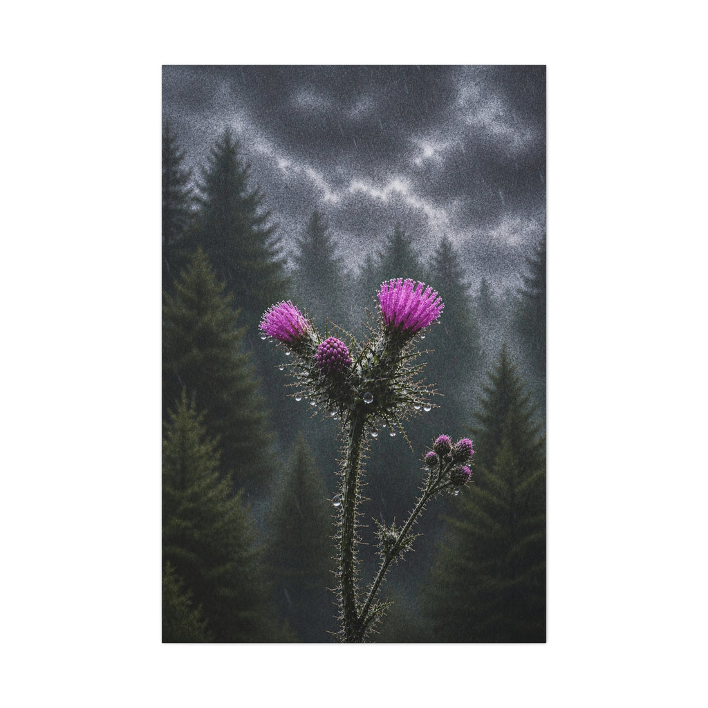 Thistle in the Mist