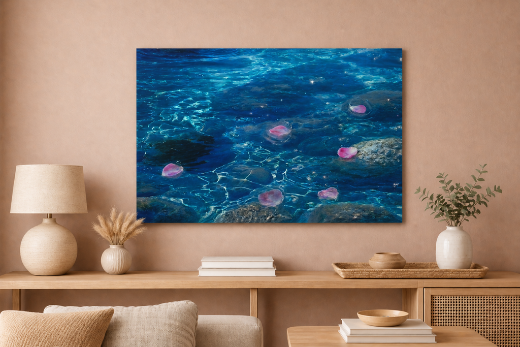 Aqua Petal Harmony