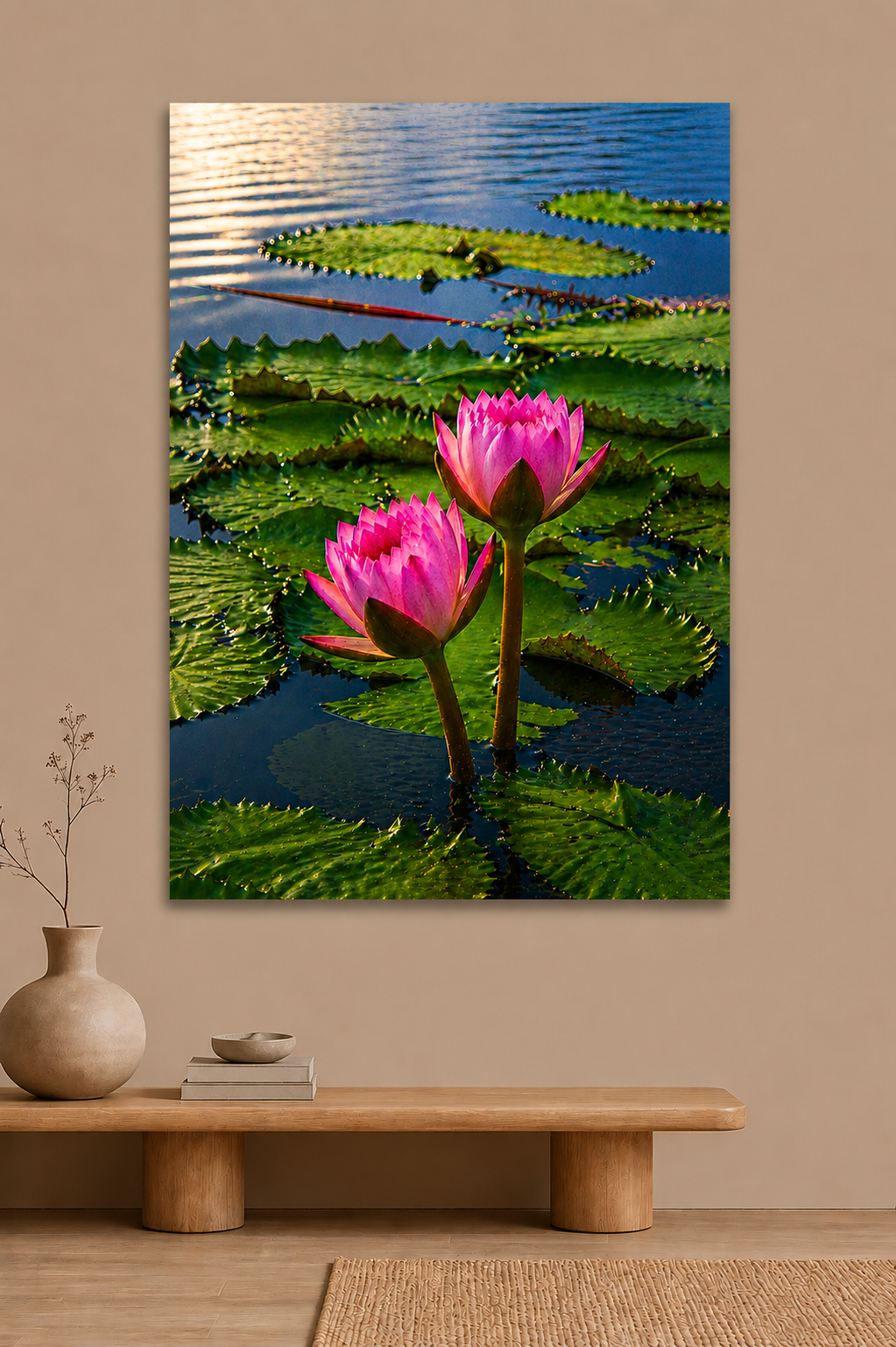 Blooming Lotuses